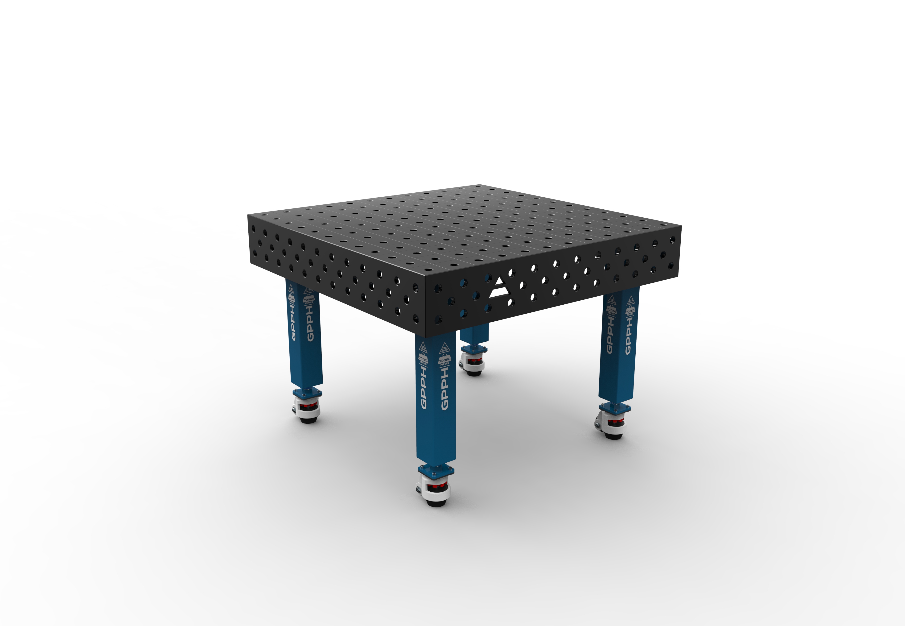 

Svejsebord PRO 1200x1200 grid 100x100 Ø28 - System 28